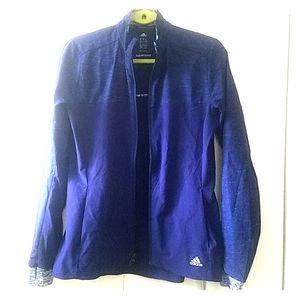 Navy blue Adidas Supernova running jacket